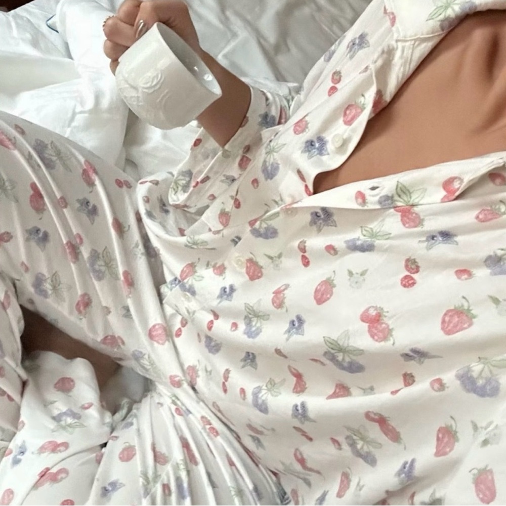 Djerf Avenue Berries Pajama Set